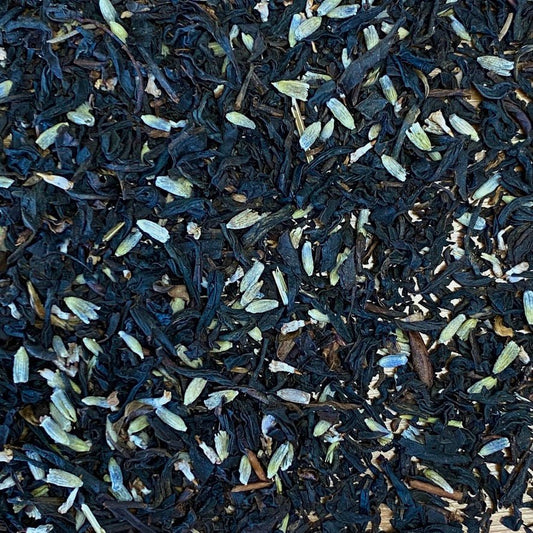 Our organic Earl Grey with Lavender is a twist on the classic, timeless Earl Grey tea. In this tea the lavender is gentle and offers a natural sweetness, softening and smoothing the tea and citrus flavours.