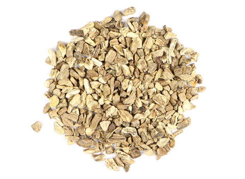 Elecampane (Inula helenium) originates in Europe, Western Asia and Northwest India. Elecampane has been used in Traditional European Herbalism for its beneficial properties since the times of Ancient Greece.
