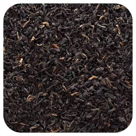 Our organic English Breakfast tea is a full bodied, bold black tea with a hint of subtle sweetness. Whether enjoyed as a morning ritual or as a midday pick-me-up, this traditional English Breakfast tea is great for everyday sipping.