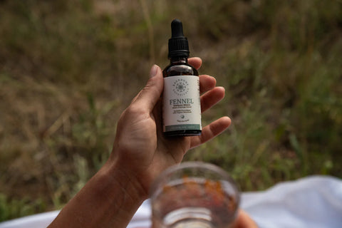 Embrace the exotic sweetness and subtle nuttiness of Fennel with these Fennel Heirloom Bitters by Backbone Botanicals.