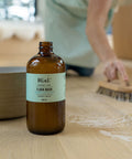 Mint Floor Wash is a concentrated formula that is tough on dirt and odours and leaves a lasting streak free shine. Made with 100% all natural plant based ingredients that is safe to use on all floor types. Scented with pure organic Essential Oils of Rosemary, Mint and Orange that will leave your entire room smelling fresh and clean.