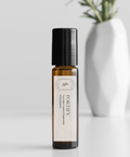 Discover our Fortify Essential Oil Roll-On, a potent and natural defense against coughs and colds, thoughtfully crafted to strengthen your body's immune system and keep seasonal ailments at bay.