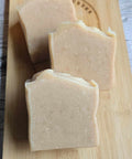 This Goat Milk, Oats & Honey Tallow Soap Bar is the ultimate skin nourishing soap bar. The addition of local honey and colloidal oats make this a dream for sensitive skin!