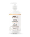 Oneka's refillable, all natural body lotion is a deeply hydrating synergy of plants, nourishing oils and shea butter. Perfect for all skin types, this lotion is non-greasy and quickly absorbed.