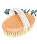 This premium quality body brush is made with natural sisal bristles which are non-irritating and perfectly safe for the skin! This dry brush gently exfoliates the skin, provide stimulating massages, supports the lymphatic system and soothes tired and aching muscles.