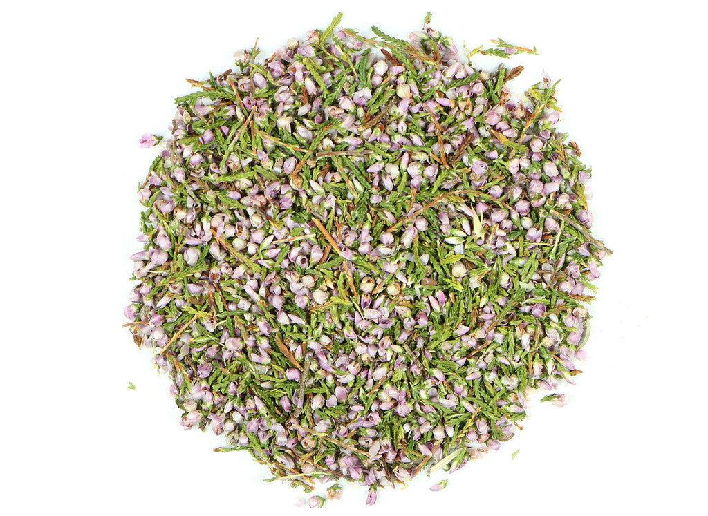 Heather (Calluna vulgaris) originates in Europe and Western Asia and has been revered in traditional European herbalism for many centuries. Heather has a long history of use in Scottish folklore.