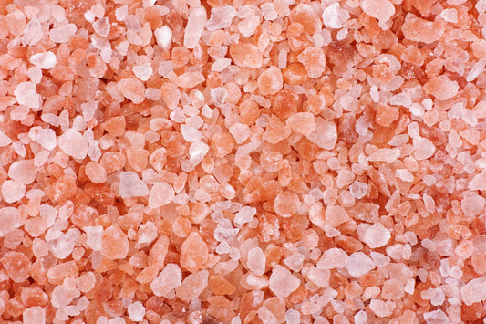 This mineral rock salt contains a variety of natural minerals, including the iron oxide that gives its signature pink colouration. The Himalayan Pink Salt is harvested from the salt mines 200 km from the foot of the Himalayan Mountains. The chunks of mined salt are washed and dried in the sun, then gently ground into their specific sizes (coarse, medium, fine).