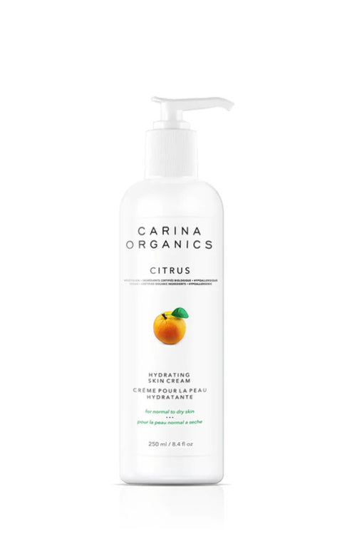 An unscented daily moisturizing and deeply hydrating skin cream formulated with natural and certified organic plant, vegetable, flower, and tree extracts.