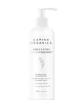 An unscented daily moisturizing and deeply hydrating skin cream formulated with natural and certified organic plant, vegetable, flower, and tree extracts.