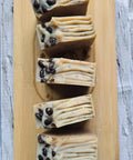 Peak to Creek's Java Breakfast Scrub Tallow Bar Soap is a coffee lovers dream come true. Made with locally roasted coffee, oatmeal and coconut milk, this soap bar is gently exfoliating, deeply moisturizing and loaded with antioxidants.