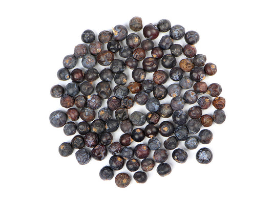 Juniper (Juniperus communis) originates in North America, Europe and Asia. Juniper berries have a long history of folklore and use for their health-supporting properties.