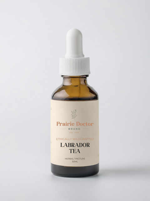 Our Labrador Tea (Marsh) Herbal Tincture is thoughtfully crafted using sustainably wildcrafted Labrador Tea leaves. Traditionally used in Indigenous and Northern folk herbalism, this aromatic plant is valued for supporting health and wellbeing.