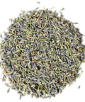 Lavandin (Lavandula x intermedia) is a hybrid between two different species of Lavender flowers that is known for its strong fragrance and is sometimes referred to as "Dutch Lavender".