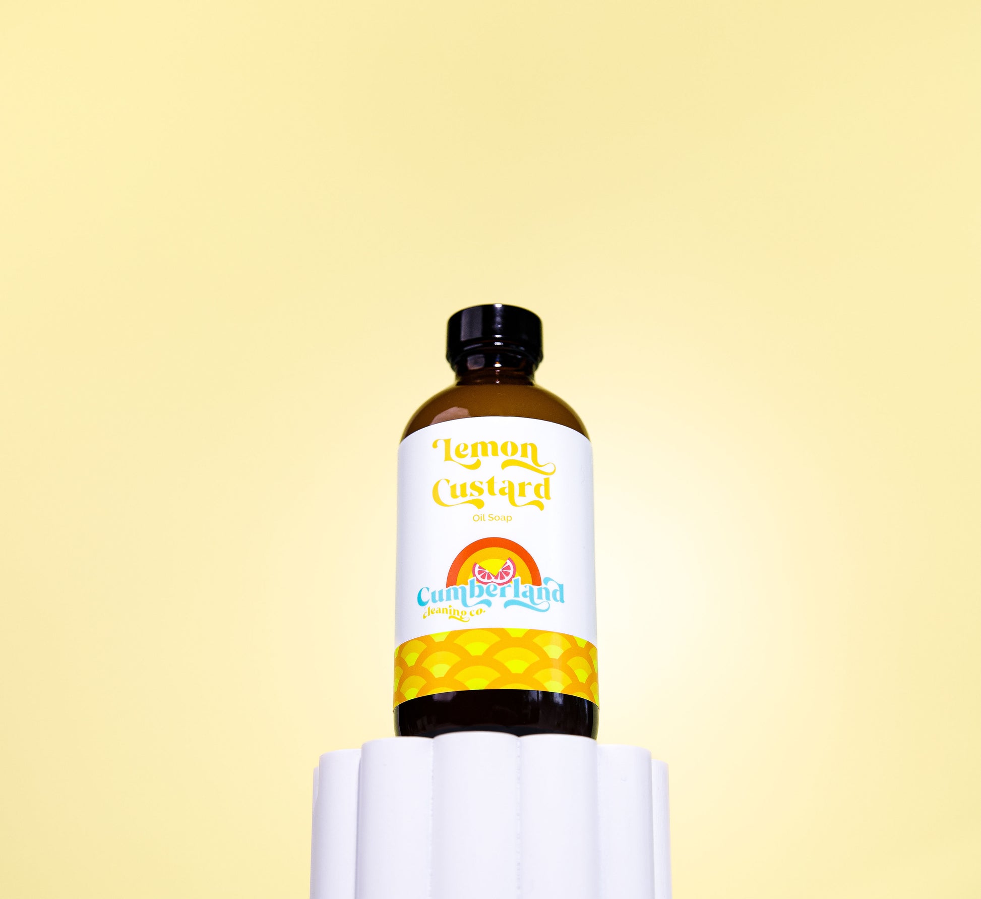 This Lemon Custard Oil Soap will restore the natural shine to all of the wood in your home such as hardwood floors or kitchen cabinets while gently washing off dirt, grease, or grime buildup.&nbsp;