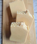 Peak to Creek's Lemon, Goats Milk, Oats & Honey Tallow Bar Soap combines tallow and goat's milk for ultimate skin nourishment. Made with local honey and oats, this bar is also perfect for those with sensitive skin.