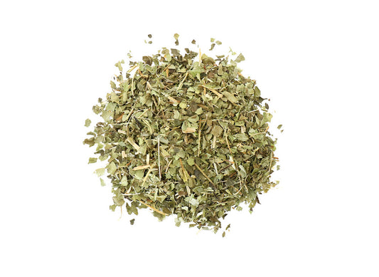Lemon Verbena (Aloysia citriodora) originates in South America but has since began to become quite common throughout the world. Lemon Verbena is characterized by its bold and intense lemon aroma, that when dried, becomes quite a bit more mild.