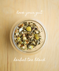 Our Love Your Gut Herbal Tea has been crafted to help you find balance from the inside out — soothing the belly, calming the mind, and restoring digestive harmony.