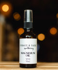 A simple addition to your daily wellness ritual. This magnesium-rich spray is made with magnesium chloride and water, and is designed to be applied directly to the skin. Keep it by your bedside, in your bathroom, or wherever you unwind and make it part of your everyday self-care routine.