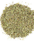 Marjoram (Origanum majorana) is a member of the mint family and is a close relative of Oregano. Marjoram provides much more delicate taste and aroma than Oregano and in Greek can be translated to "Joy of the Mountain". Marjoram has a long history of use throughout the Mediterranean as a culinary herb as well as for its health supporting properties.