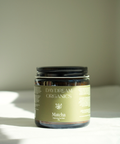 Our Matcha Face Mask is a blend of mineral-rich clays and antioxidant-rich organic matcha powder that helps to gently cleanse the skin and supports a healthy, vibrant looking complexion. Matcha is naturally rich in polyphenols and antioxidants that help protect against everyday environmental stressors, supporting healthy aging of the skin.