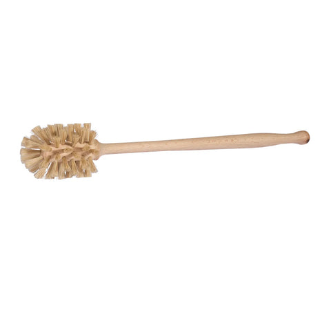 This Milk Bottle Brush is designed for thorough, eco-friendly cleaning of bottles, flasks, and other vessels. Made with natural bristles and an untreated beechwood handle, it easily reaches inside bottles to remove residue without scratching.