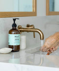 A gentle formula made with jojoba oil and plant-based, all natural cleansing agents that leaves your hands feeling soft and clean.