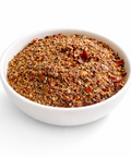Smoky and savoury, this organic Montreal Steak Seasoning blends peppers, garlic, coriander, cloves, and chili to elevate grilled or roasted meats. Bring the bold, authentic flavours of Montreal’s delis to your kitchen with every sprinkle.
