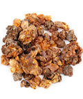 Myrrh (Commiphora myrrha) is a highly aromatic resin that originates in the times of Ancient Egypt. Myrrh is a low growing desert tree that exudes a yellow viscous sap from its bark when damaged.