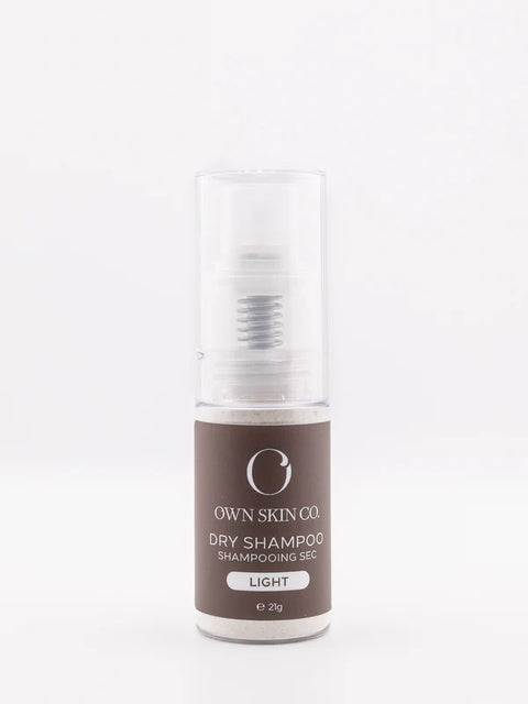 A natural, aerosol-free, dry shampoo that lets you go longer between washes - just pump, blend, and go for effortlessly fresh hair! Our unique powder pump delivers dry shampoo to your roots that absorbs oil, adds volume and lets you go longer between washes. This is done with a full lineup of clean ingredients!