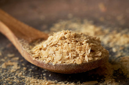 Nutritional Yeast is a health-supporting, all-natural culinary ingredient that is grown on a combination of cane and beet molasses. Nutritional Yeast is well known for its resemblance to parmesan cheese, making it a very popular plant based cheese substitute and culinary ingredient.