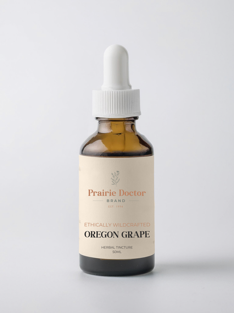 Our organic Oregon Grape herbal tincture is made using organic, sustainably sourced Oregon Grape. Oregon Grape is most commonly used as a liver tonic that also offers support to the skin.