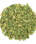 Parsley Leaf (Petroselinum crispum) originates in the Mediterranean and has a long history of use in Ayurveda and traditional European herbalism for its health supporting properties. Parsley is also a very commonly used culinary herb that blends well with most foods and cuisines.