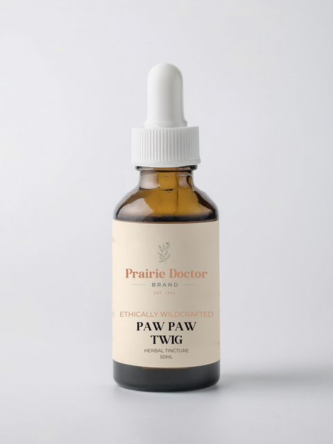 Our Paw Paw Twig tincture is carefully crafted using sustainably harvested twigs from the Paw Paw tree. Traditionally used in North American herbal practices, Paw Paw has been valued for its unique health supporting properties.