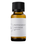 Our organic Japanese Peppermint essential oil offers a potent, cooling, minty aroma. Emotionally and energetically, Japanese Peppermint is cooling, revitalizing, refreshing, uplifting and relaxing.