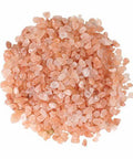 This mineral rock salt contains a variety of natural minerals, including the iron oxide that gives its signature pink colouration. The Himalayan Pink Salt is harvested from the salt mines 200 km from the foot of the Himalayan Mountains. The chunks of mined salt are washed and dried in the sun, then gently ground into their specific sizes (coarse, medium, fine).