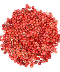 Pink Peppercorns (Schinus terebinthifolius) come from a different species of plant than black, white and green peppercorns. Originating in the tropical regions of South America, Pink Peppercorns are extremely tart with a somewhat fruity, slightly sweet flavour. Pink Peppercorns have a long history of use in culinary preparations as well as for their health supporting properties.