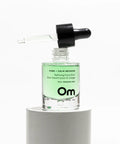 We’ve sourced the smallest molecule of hyaluronic acid available to re-plump dehydrated skin and ensure our serums absorb like a dream. We’ve packed this one full of herbal extracts to make it noticeably effective at controlling oil, decongesting pore build up and dissolving impurities. Blend your face oil with one of our oil-free elixirs and it’ll vanish in a hot minute.