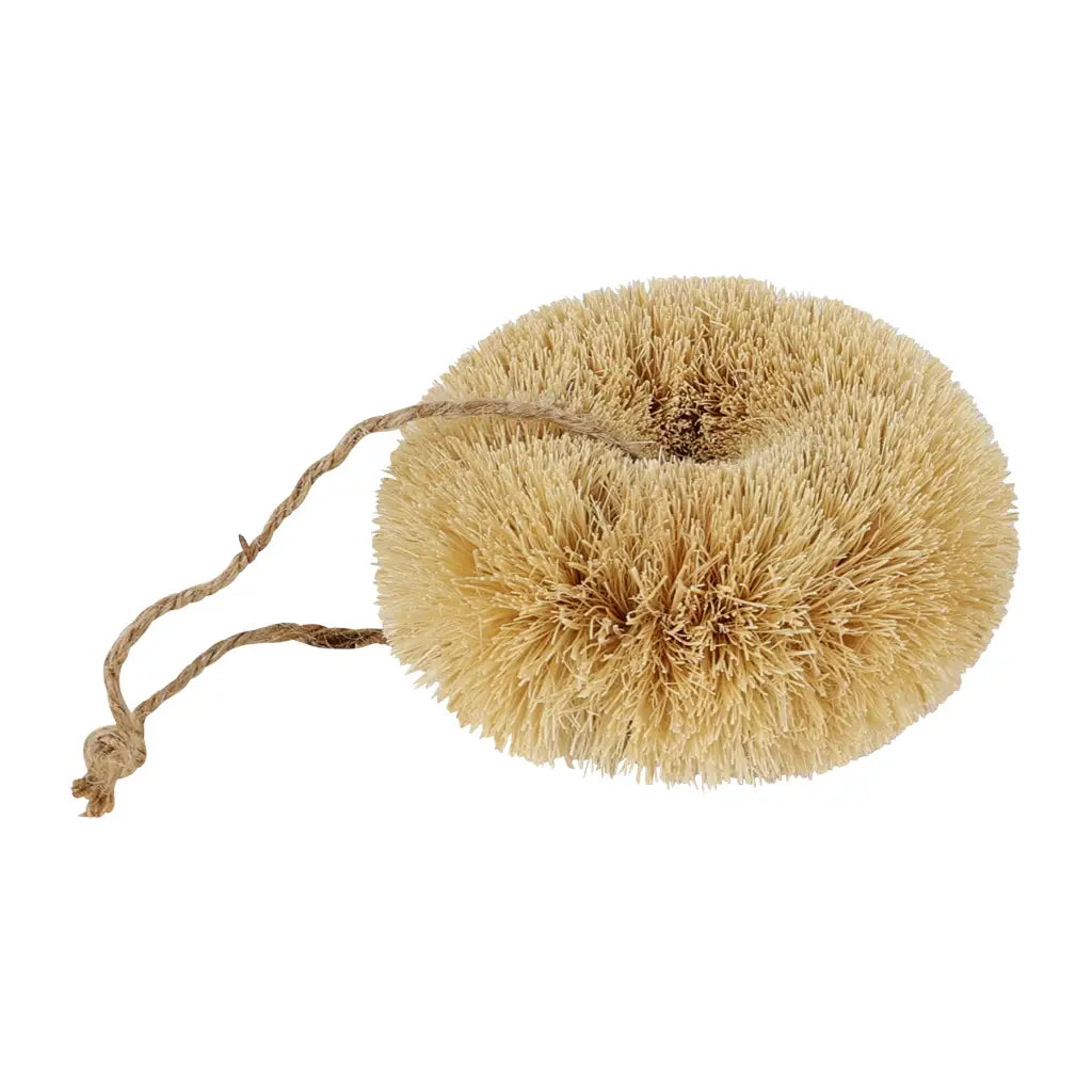 This natural dish scrubber is made from 100% coconut fiber. This scrubber can be used as a multi-purpose cleaner and is fully biodegradable.