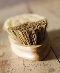 This vegetable brush provides a soft and hard side of bristles, making it ideal for cleaning everything from root vegetables to tomatoes and berries.