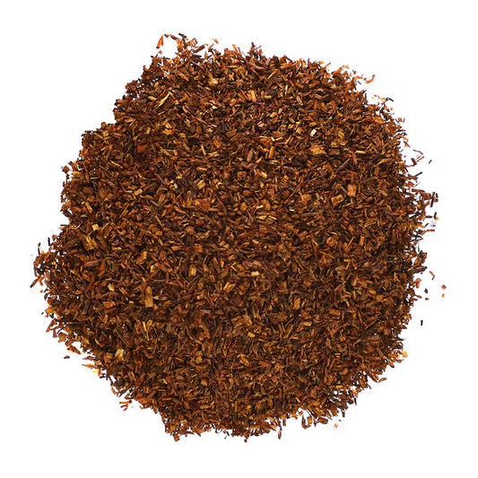 Rooibos (Aspalathus linearis) originates in the highest mountain peaks of South Africa. Rooibos has a long history of use around the world for its natural sweetness and health supporting properties.