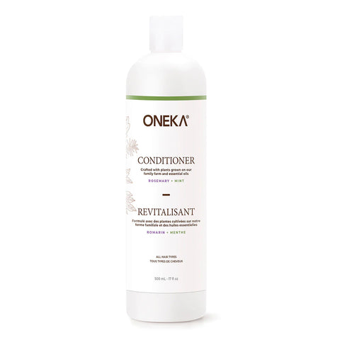 Oneka's refillable, all-natural conditioner is perfect for daily use and protects, nourishes and repairs the hair.