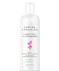 A daily moisturizing shampoo (sweet pea) formulated with certified organic plant, vegetable, flower, and tree extracts.

Helps to restore lustre, volume, body and shine.