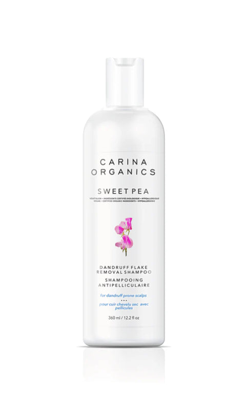 A daily moisturizing, dandruff flake removal shampoo (sweet pea) formulated with natural and certified organic plant, vegetable, flower, and tree extracts.

Cleanses hair and scalp, lifts and removes dead, flaky dandruff scale and replenishes your scalp with essential moisturizing nutrients.