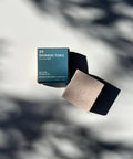 Shinrin-yoku Soap is inspired by the Japanese practice of forest bathing. An earthy, grounding, and revitalizing blend of 11 essential oils evokes the experience of walking through a deep forest.