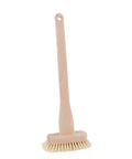 This naturally made shower & bathtub scrubbing brush is made of strong tampico fibre bristles and a long beechwood handle that helps you get your shower and bathtub sparkling clean!