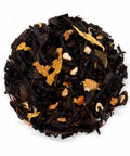 Our Smoky Orange Oolong Tea is a vibrant yet grounding blend of Wuyi Rock oolong, zesty orange peel, and delicate sunflower petals. The roasted depth of the famed “Rock Tea” from China’s Wuyi Mountains brings warm notes of toast, caramel, and cocoa, balanced by a natural honey-like sweetness.