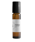 Our Solstice Perfume Roll-On is warm, captivating and perfectly captures the balance between light and depth. With notes of citrus, warmth, florals and cream, Solstice is a grounding yet uplifting blend.
