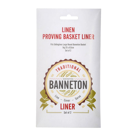 These Sourdough Linen Basket Liners are a must have for bread bakers and will keep your banneton (bread-proofing basket) free from flour build-up! They also will ensure a smooth surface to the dough when you flip out your dough, and can be used to keep your dough from sticking to your basket.