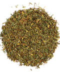 St John's Wort (Hypericum perforatum) originates in Europe and has a long history of use in Traditional Western Herbalism. St John's Wort has naturalized around the world, particularly in North America and is considered to be a holy herb with many folkloric uses.