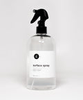 This natural surface spray is a multi-purpose cleaner that works on multiple surfaces (stainless, granite, floors, countertops, change tables, and more). It cuts through even the toughest grease &amp; grime, and smells pretty darn good.